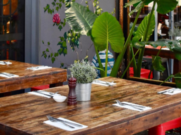 Book a table: Work, Eat and Savour on the Terrace