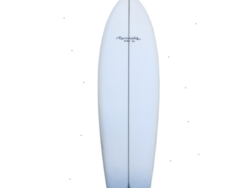 Clear/Blue Balin Super 7' Surfboard Leash 