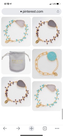 24k gold one of each style for 3 and free shipping 