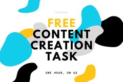 FREE First Task: Delfina - FREE Content Creation Task