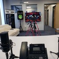 Rent Podcast Studio: Greenscreen Podcasting Studio
