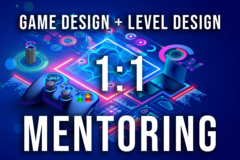 1 on 1 Mentoring: Mr. Game Design! (Released titles and +8 years exp)