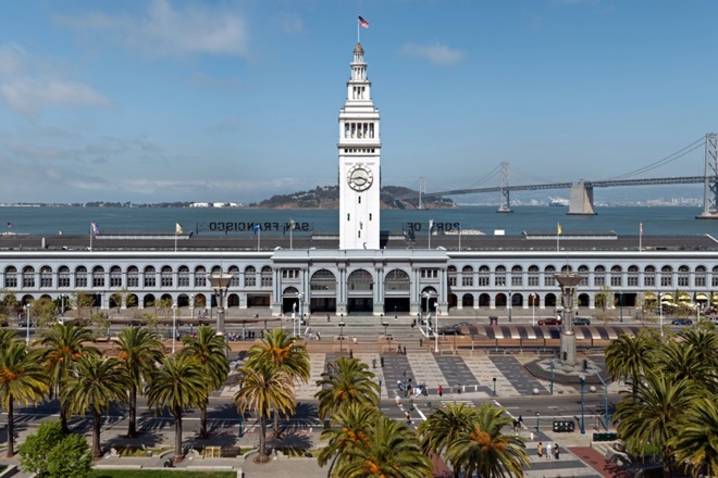 San Francisco CA, - Embarcadero/Oracle Park/Ferry Building Spot