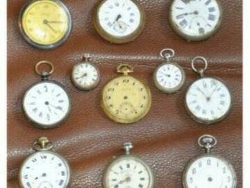 À vendre: 11 montres gousset a restaurer