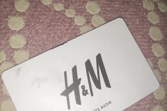 Vente: Carte avoir H&M (14,99€)