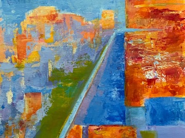Sell Artworks: Abstract cityscape