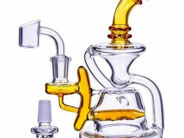  : Millennium Force - Inline Perc to 2 Arm Recycler Dab Rig