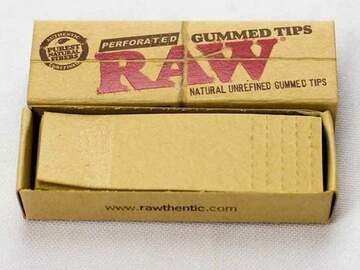  : Raw Natural undefined gummed tips