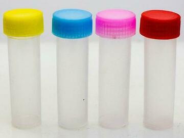  : 5 ml 100-Piece Plastic Vials