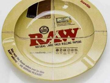 Post Now: Raw metal ashtray with magnet backing