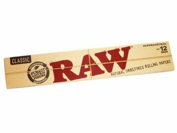 Post Now: RAW Classic 12″ Supernatural Rolling Papers