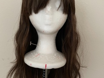 Selling with online payment: Long Brown Wig