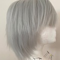 Selling with online payment: Short Gray Wig