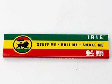 Post Now: IRIE RASTA Rolling Paper King Size Pack of 2