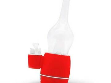Post Now: KandyPens Oura E-Rig Vaporizer - Kandy Apple Red