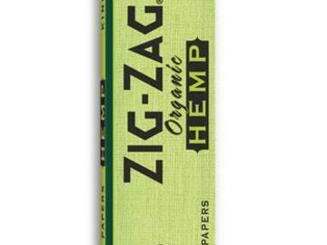  : Zig Zag Hemp King Slim Papers Pack of 2