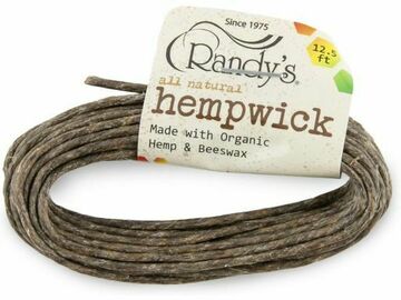 Post Now: Randy's® - All Natural Hemp Wick - 12.5ft - 3 Pack