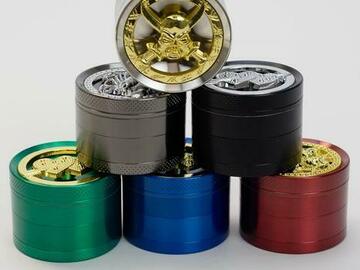 : GHOST 4 parts color grinder with a decoration lid
