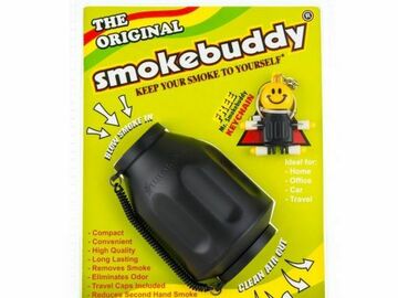 Post Now: Black Smokebuddy Original Personal Air Filter