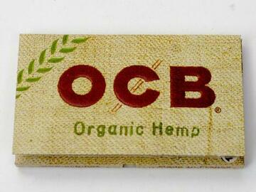 Post Now: OCB Organic Hemp Double Wide - Pack of 2