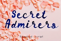 Selling: WHO IS YOUR SECRET ADMIRER  