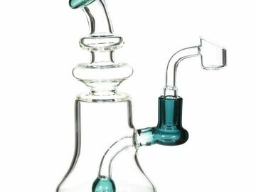 Post Now: The Clarity Bong - 8” High Quality Water Pipe with Ball Shaped Pe