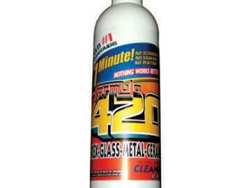 Post Now: FORMULA 420 PIPE CLEANER - GLASS METAL CERAMIC CLEANSER 12OZ