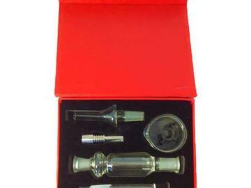 Post Now: 10mm Mini Nectar Collector Kit with Red Or Black Gift Box