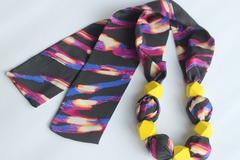  : Silk Scarf Necklace 