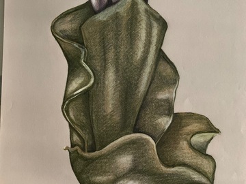 Sell Artworks: Charcoal Tulip 