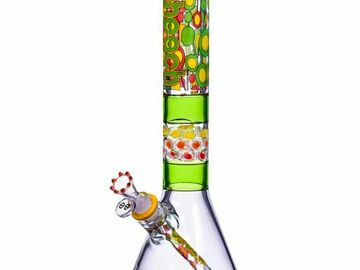Post Now: The Field's - Cheech™ - 15" Colorful Beaker Base Bong