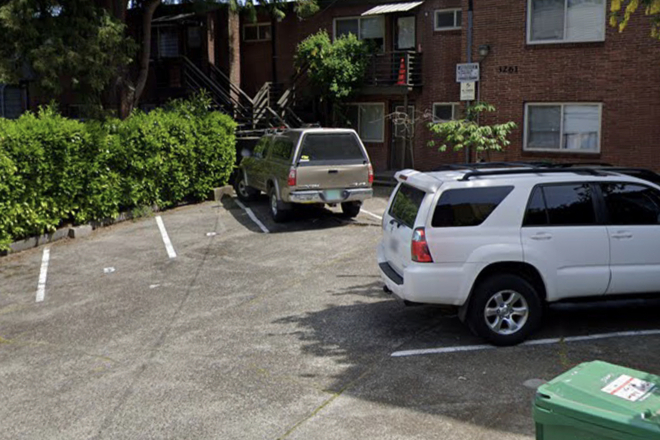 Seattle WA, Eisenhower Heights. Space # 7 Great Gameday Parking