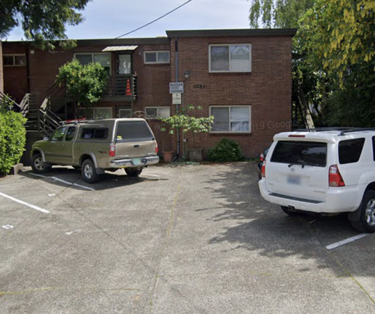 Seattle WA, Eisenhower Heights. Designated Space # 5