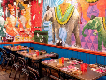 Free | Book a table: A colorful atmosphere to make you happy during your working day
