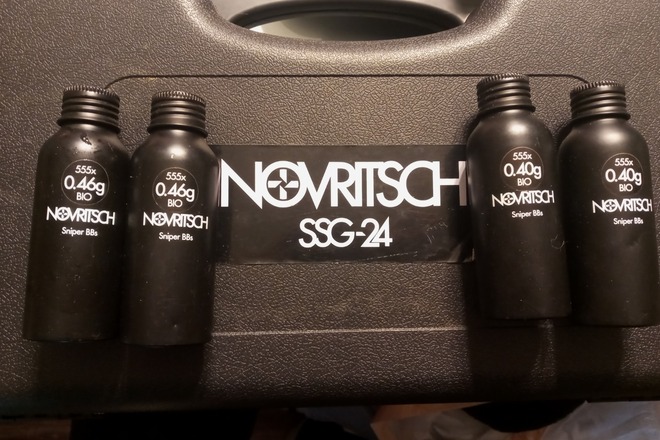 Novritsch SSG-24 and G&G
