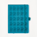  : Lucky Cat Notebook - Turquoise