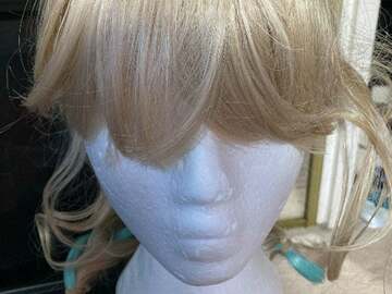 Selling with online payment: Blonde w/ teal wig 