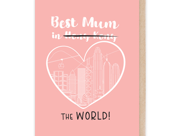  : Best Mum in the World Card