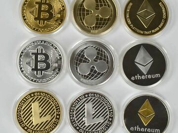 Buy Now: 100PCS Collection Souvenir Cryptocurrency Coins