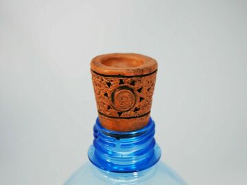  : Ceramic Bong Cap Sun For Gravity Water Bottle Bong