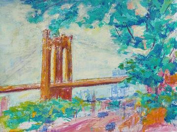 Sell Artworks: Brooklyn Bridge in Spring
