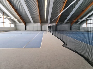 Vermietung Court/Equipment mit eigener Preis Einheit (Keine Kalenderfunktion): Ganze Tennishalle in München mieten