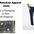 Buy Now: American Apparel Men's Jeans, 23 Pairs, NIP, Free Shipping!