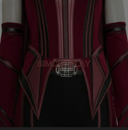 Marvel Wandavision Scarlet Witch Costume New, medium