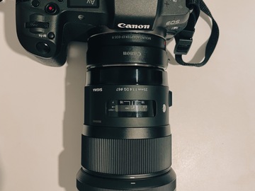 For Rent: Canon EOS R + SIGMA 35mm f/1.4 DG HSM Art Lens Canon Mount