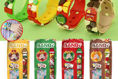 Liquidation/Wholesale Lot: 80 sets of children's wristbands with adjustable length education