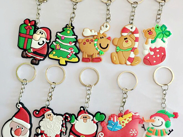 Buy Now: 100 Christmas themed keychain gifts