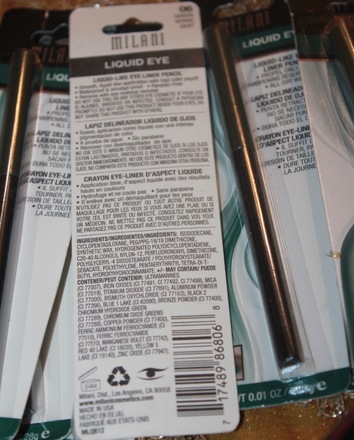 25X Milani Liquid Eye Liquid-Like Eye Liner #06 Green CARDED