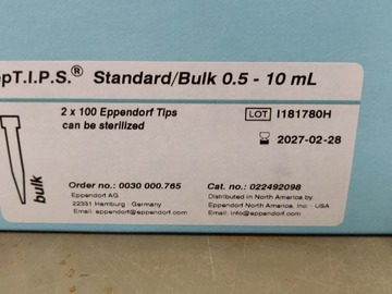 Sell a product: Eppendorf Tips / Puntas Eppendorf