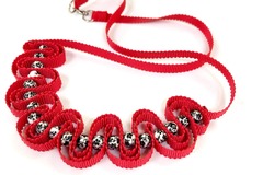  : Red Ribbon necklace
